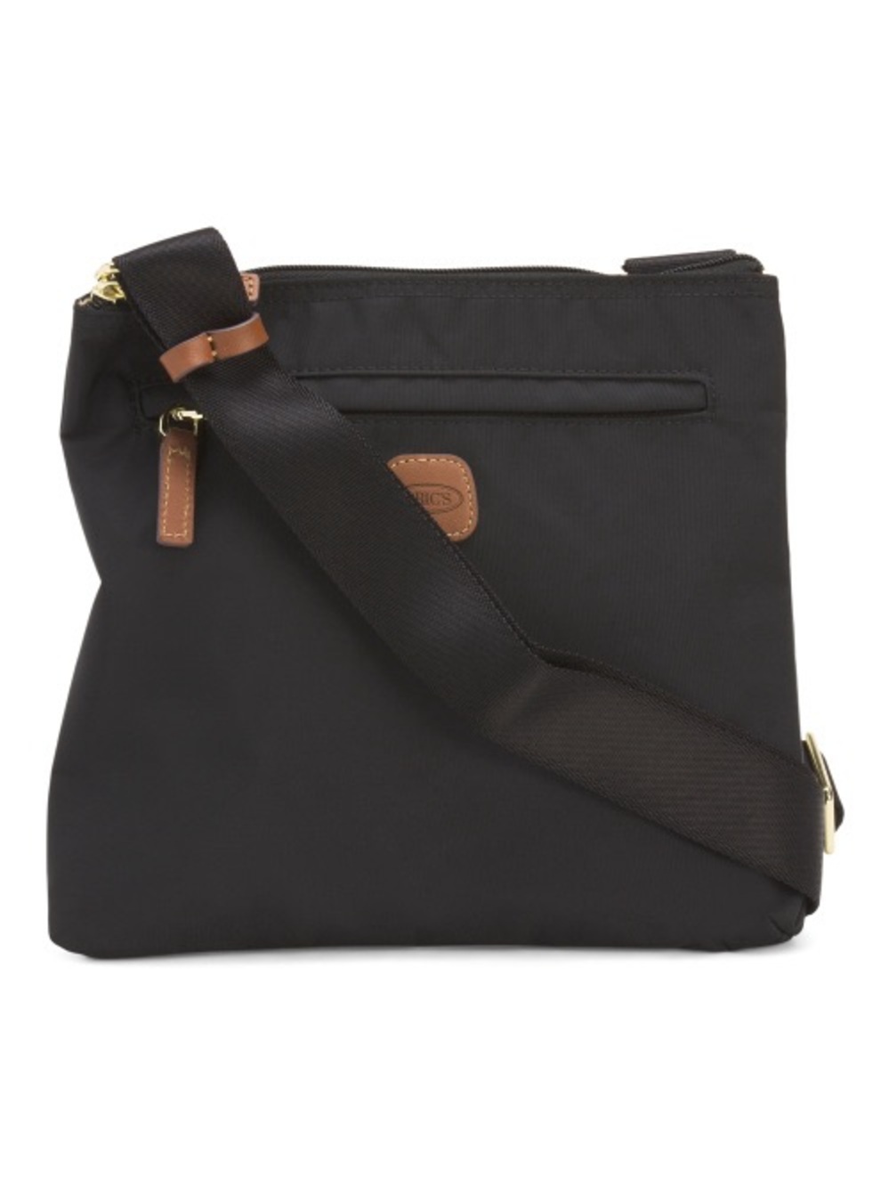 NWT Bric’s X Collection Urban Envelope Crossbody Bag with Leather Trim Black